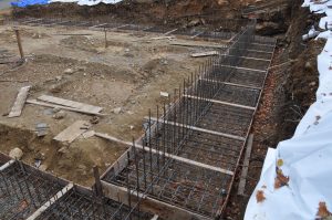 Construction of the New Showroom in Lake Hopatcong Marine, Lake Hopatcong, New Jersey